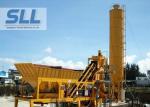 Twin Shaft Mini Mobile Concrete Batching Plant For Construction Machinery