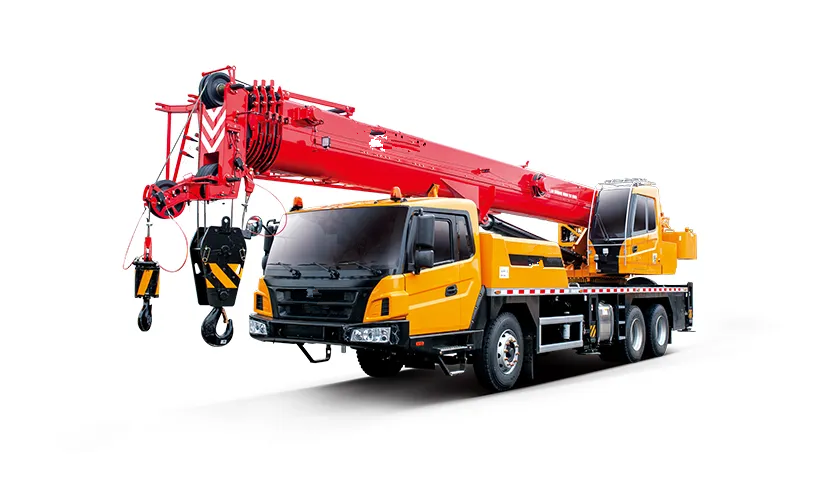 25 Tons Mobile Truck Crane Construction Equipment With 400-500L Fuel Tank Capacity
