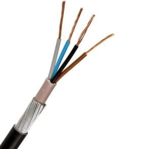 Quality YJV22-0.6 4 Core Copper Armoured Cable 1KV 3x95 SQMM 3.5KV Test Voltage wholesale