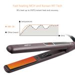 Electric Waterproof Infrared Hair Straightener Ceramic Magic MCH Heating