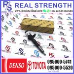 Common Rail Engine Accessories Diesel Injector 23670-30120 095000-5891 095000