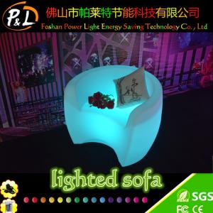 Quality Bar Furniture Glowing Illuminated LED Sofa wholesale