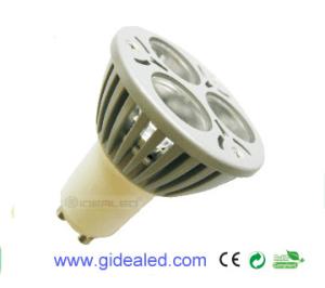 Quality 3W GU10 LED Lamp 3*1W led spotlight AC90-265V wholesale