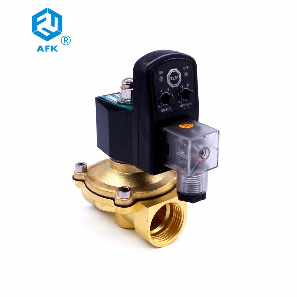 Brass Electric 1/2 inch Lpg Gas Solenoid Valve DC 24V