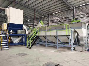 Quality Automatic Bottle Washing Machine Plastic Bottle Recycling Machine HDPE / PP / LDPE wholesale