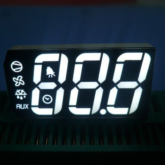 SGS Custom LED Display , Multi color 7 Segment Display for temperature humidity defrost
