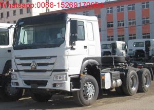 Quality SINOTRUK HOWO ZZ4257S3241W 6x4 371hp 10 wheels tractor truck wholesale