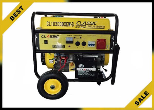 Compact Gasoline Powered Generator Economical 7 Kw , 220 V Petrol Power