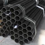 JIS G3444 STK290 Weld Mild Steel Tubing , Round Furniture Steel Tubes 35mm Thick