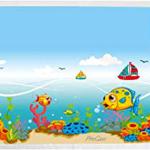 Waterproof Disposable Baby Placemat , Custom Printing Disposable Table Mat For