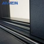 Guangdong NAVIEW Single Pane Horizontal Storm Sliding Glass Aluminum Profile