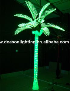 Quality plastic lighted palm trees wholesale