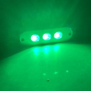 Quality 12V 45W Underwater Saltwater Fishing Lights Green Emitting wholesale