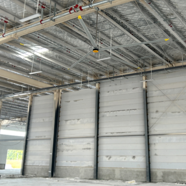 7.3m 24FT Industrial Energy Saving Large Ceiling HVLS Fan with Maintenance Free Design