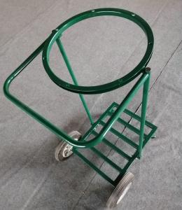 Quality Strong Frame Wheel Trash Bag Carts Three Wheel Ganvalnized Surface Treatment wholesale