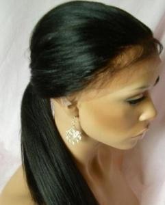 Quality Unprocessed Virgin Human Hair Front Lace Wigs With Baby Hair Around,12 Inch - 28 Inch wholesale