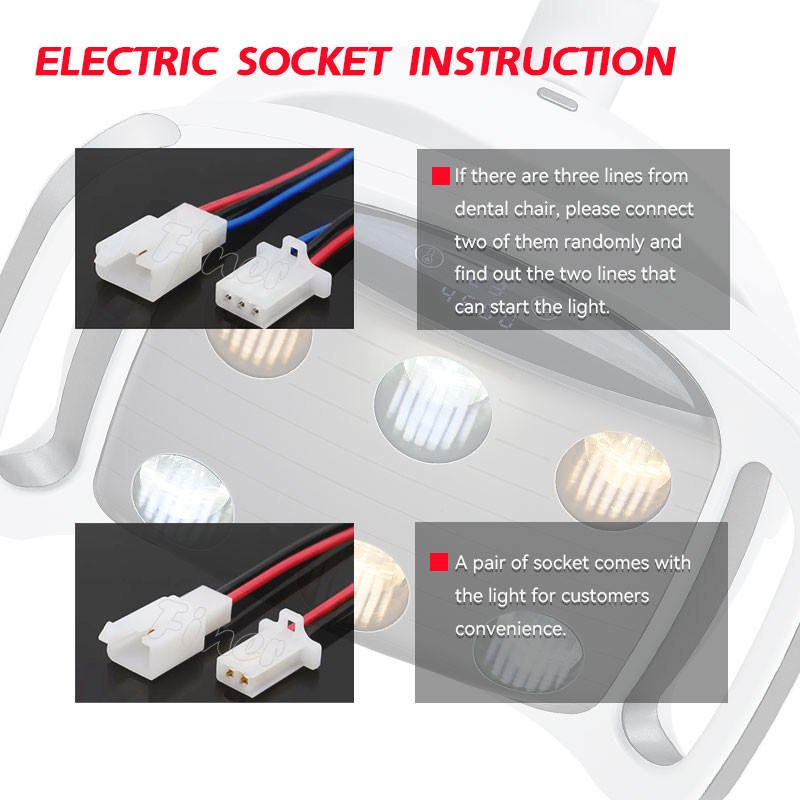 Dental Chair Light - Color Temperature Control for Clinical Settings