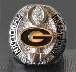 Gold plating Alabama football national championship rings men's custom sports