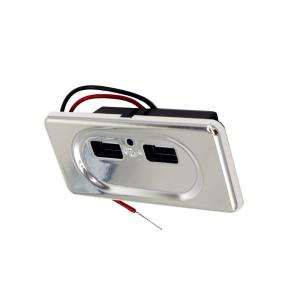 Quality 2 Port USB Charger New Caravan Camping Motorhome RV Portable wholesale