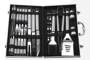 Quality Wholesale 26PCS Barbecue Tool set with Aluminum Case for BBQ TOOL wholesale