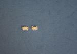 1A AC / DC 90 Degree Wafer Connector With Brass / Gold Flash Pins SMT male