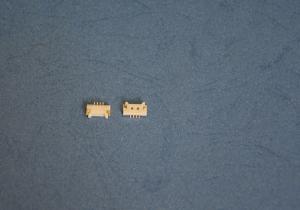 Quality 1A AC / DC 90 Degree Wafer Connector With Brass / Gold Flash Pins SMT male connector wholesale
