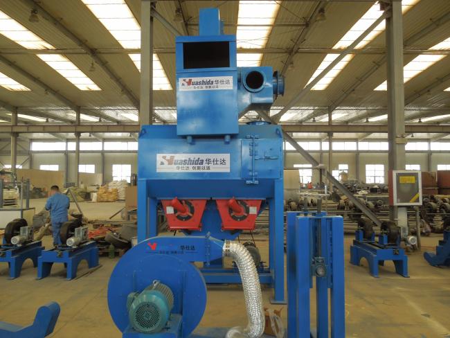 Professional 3LPE Coated Steel Pipe Superior Corrosion Resistance PLC Control Epoxy Powder Coating Machine