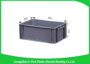 Quality Virgin PP Plastic Stacking Boxes Light Weight , Large Plastic Storage Containers wholesale