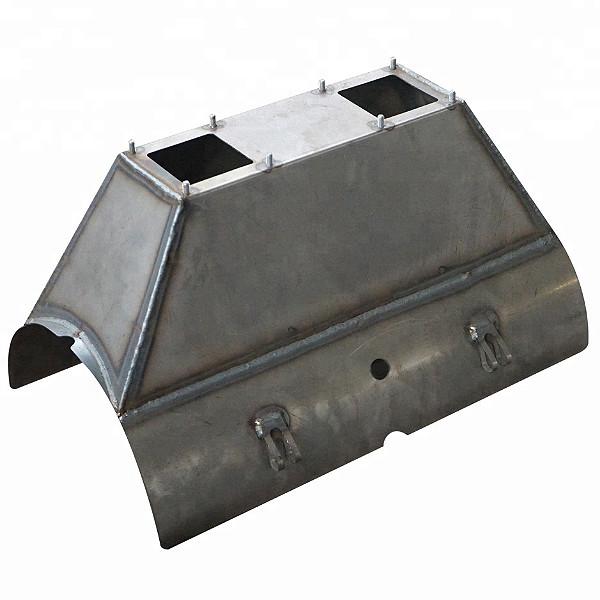 Customized Stainless Steel Structure Parts Bending Welding and Punching