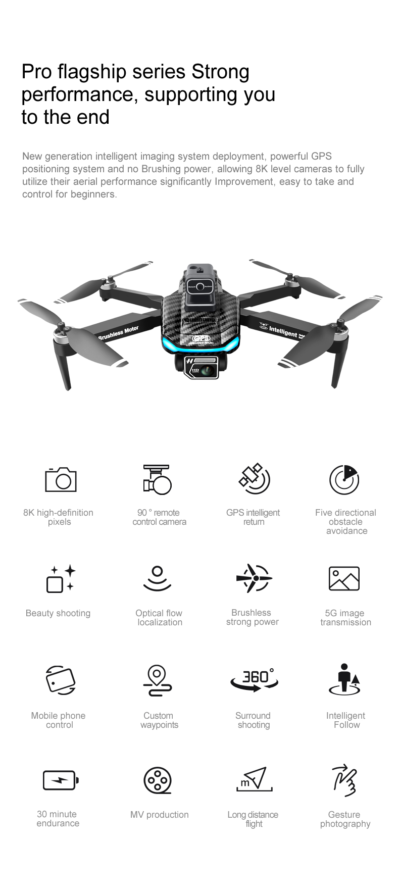 Take Your Training to the Next Level with HUGTEC 2024 Max Drone 1080p Camera Dual Optical Flow and Altitude Hold Mode