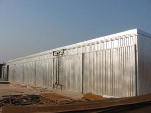 Quality 80m3 Fully Auto Wood Drying Equipment, Industrial Wood Dryers 800 Mm Diameter Fan wholesale