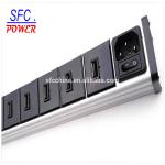 ETL FCC CE Approved alu- alloy 5V 2.1A USB 5 port charger
