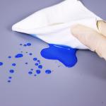 Laser Cut Class 100 Microfiber Cleanroom Wipes 6 Inch 230Gsm 100pcs Auto