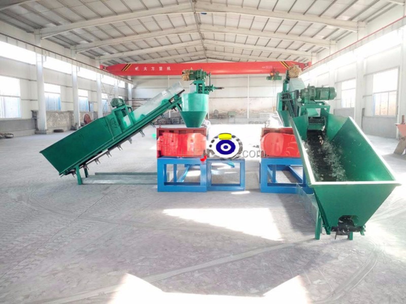 Building Material Shops PP PE Waste Plastic Granules Extruder Machine for Making Granules
