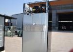 R290 Refrigerant 360L Single Glass Door Upright Fridge Air Cooling