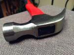 8OZ-24OZ Steel claw hammer(XL0038) with polishing surface, double colors rubber