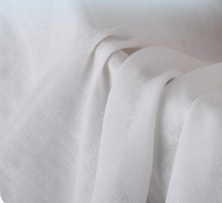 Single Layer Gauze Fabric 40S Nursery Baby Fabric 120X120 Tela Skin Friendly