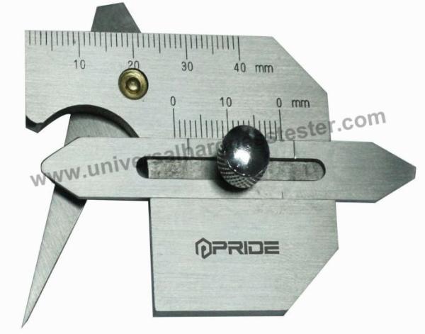 0 - 40mm Thickness Welding Inspection Gauges / Welding Seam Gauge Suit for