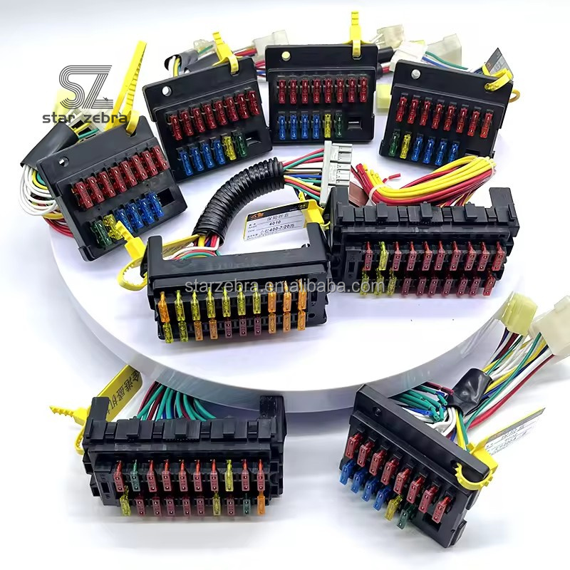 SK200-8 Excavator Spare Parts Fuse Box YN24E00016F2 SK-8 and 24e00016f2 YN24E00016F1 with Secure Payment method