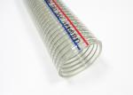 High Pressure Food Grade PVC Steel Wire Hose Transparent Flexible Typed