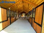 Powder Coated Solid 12 Foot Horse Stall Fronts Heavy Weight