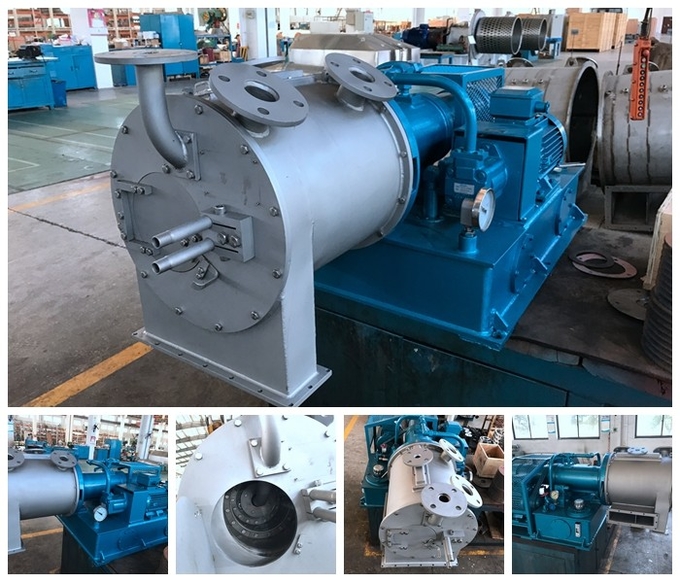 High Speed Salt Centrifuge Double Stage Crystal Pusher Centrifuges