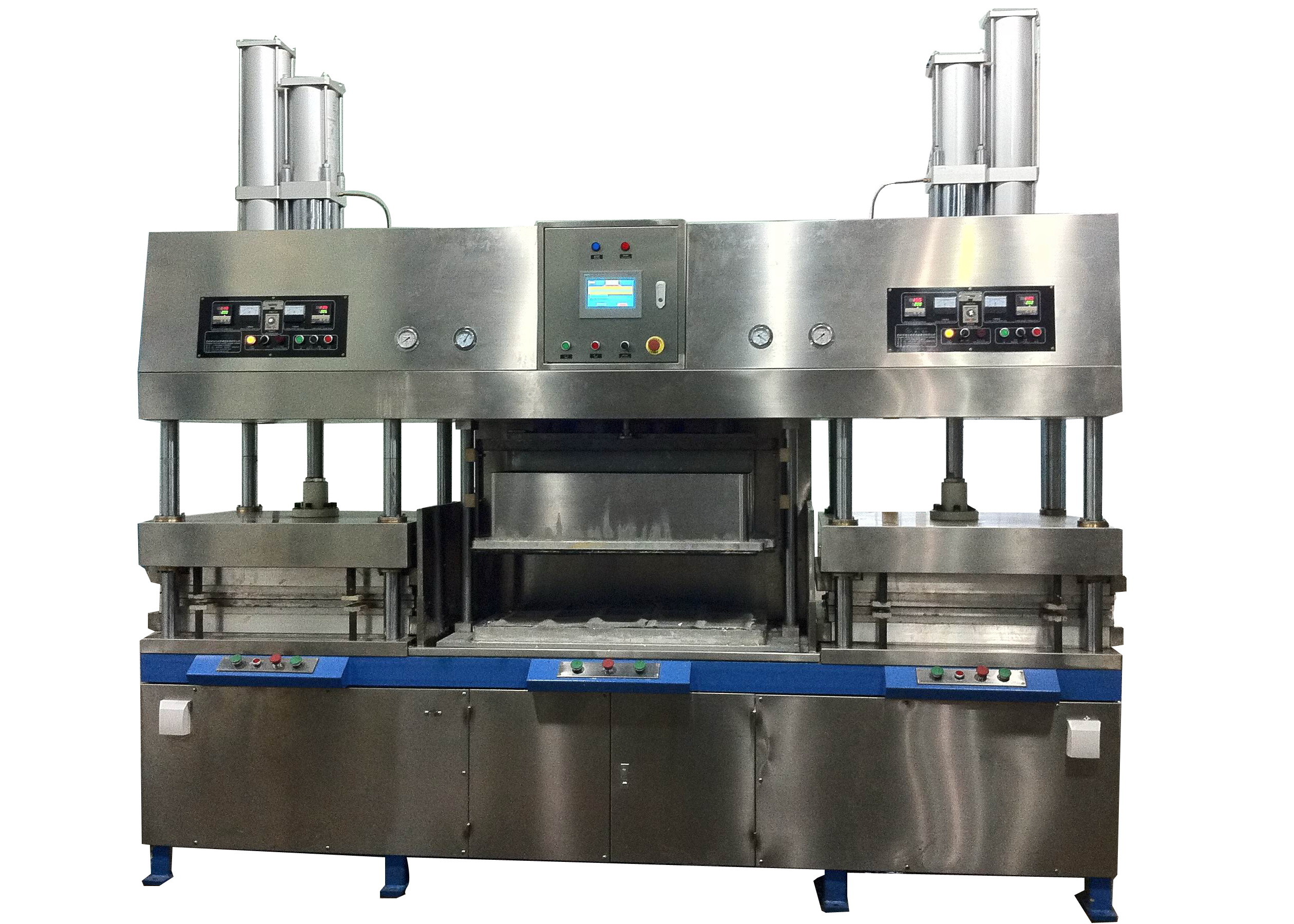 Non Toxic Fiber Pulp Disposable Paper Plate Making Machine 60-90Pcs/Min