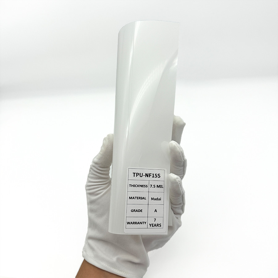 7.5mil Clear Paint Protection Film NASIDO TPU-NF15S Easy Maintenance