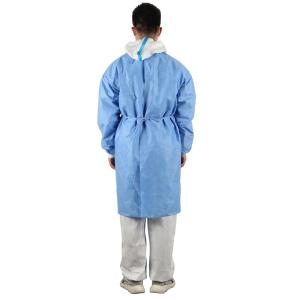 Quality Water Resistant Disposable Examination Gowns Disposable Hospital Aprons wholesale