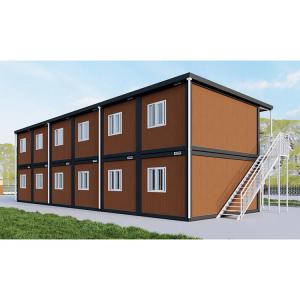 Quality Fully Assembled 20Ft 40Ft Two Story Casa Flat Pack Luxury Prefab Portable Living Containers Floating Houses wholesale
