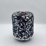 New Product Research Color Melon Seed Sequin Yarn For Hand Knitting