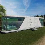 Eco Friendly Ecocapsule Tiny House Hotel 10Tons 38 ㎡ Floor Area