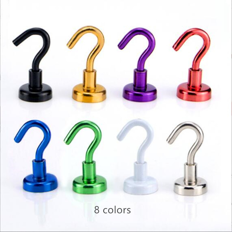 Pot/Cup Shape Magnetic Hooks with ≤500LBS 226kg Pulling Force Super Strong Neodymium