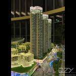 Kingkey Group 1/100 Shanhai City Residences Miniature Building Models